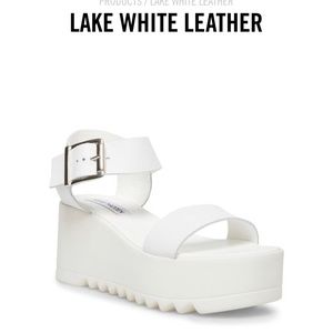 Steve Madden Lake White Leather
